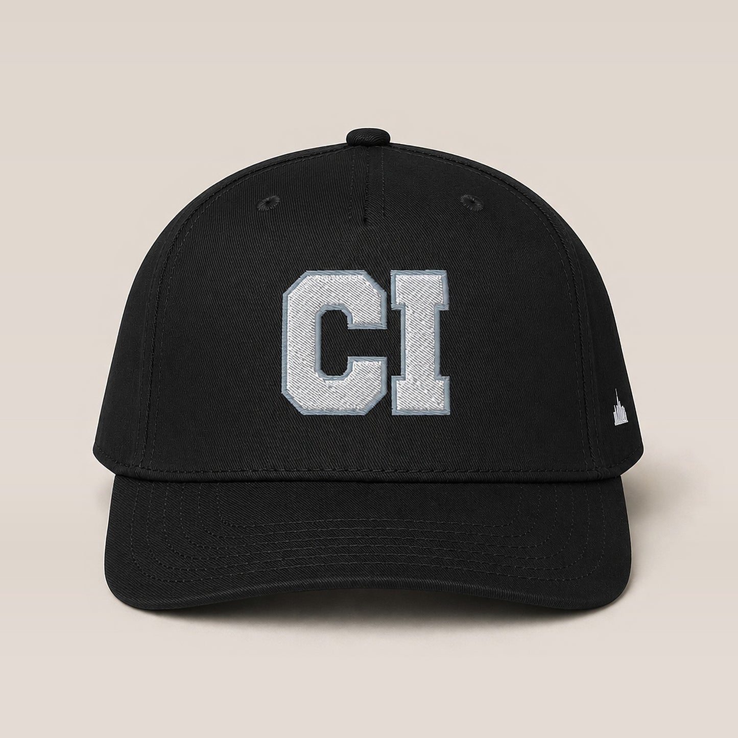 City Image College Cap (Black) studio