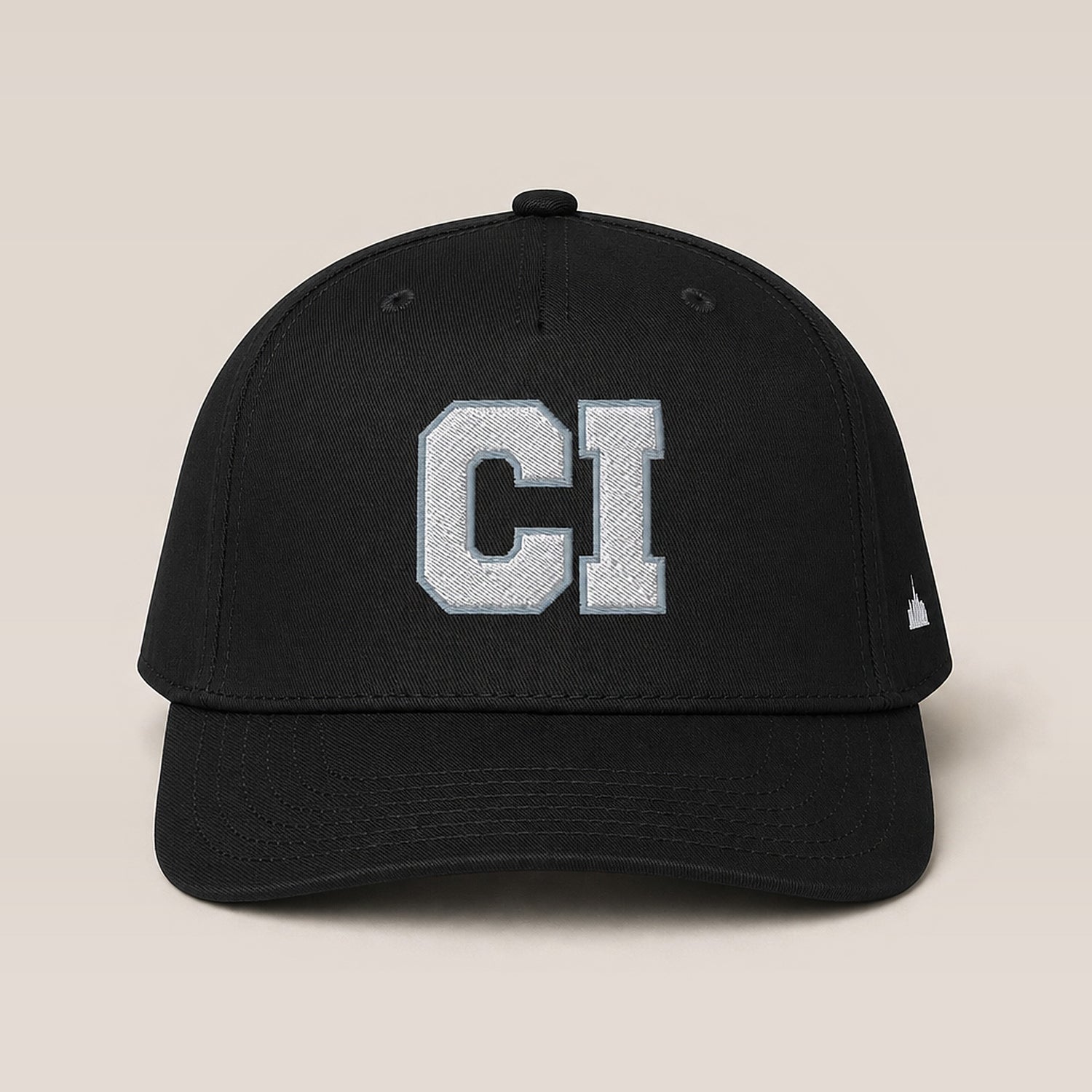 City Image College Cap (Black) studio