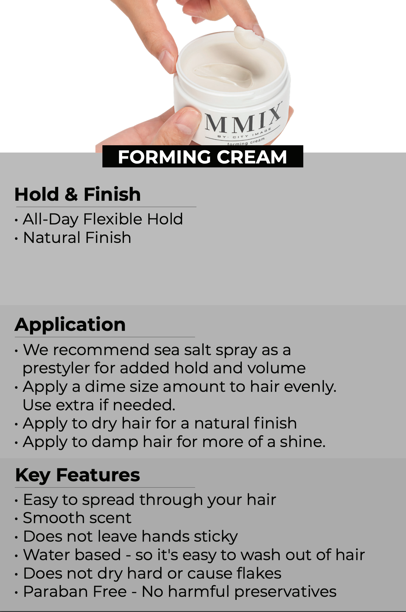 Forming Cream by MMIX