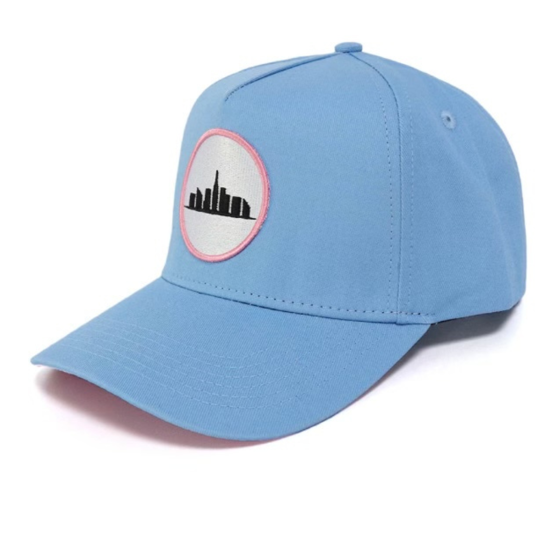 City Image® A-Frame SnapBack (Baby Blue)